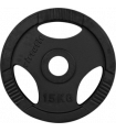 Disco olímpico de hierro fundido 50 mm - 15 kg VirtuFit