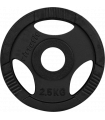 Disco olímpico de hierro fundido 50 mm - 2,5 kg VirtuFit