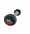 Mancuernas Pro Style 45 kgs (Rojo) PROFIT MPS045-RPR
