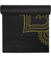 Alfombra de Yoga Mandala negro 183 x 61 x 0,4 cm VirtuFit